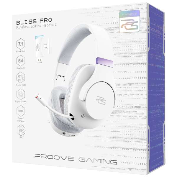 Бездротові ігрові навушники Proove Gaming Bliss Pro - Photo 5